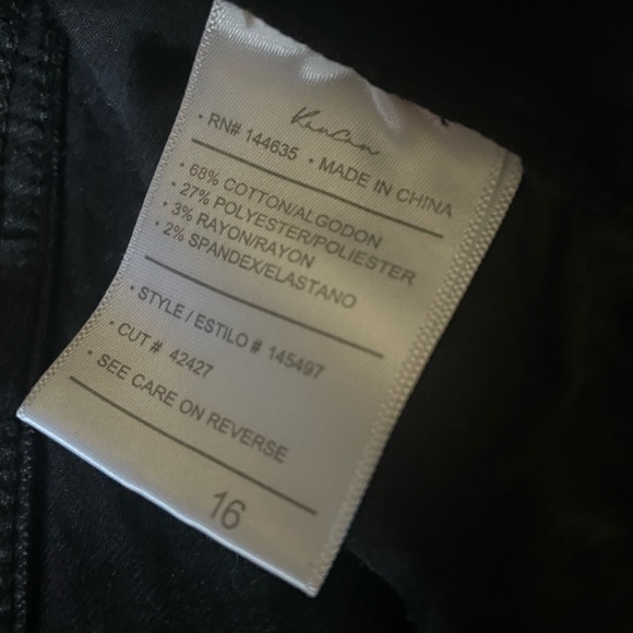 KanCan for Maurice’s black Jean short size 16 - Picture 6 of 6